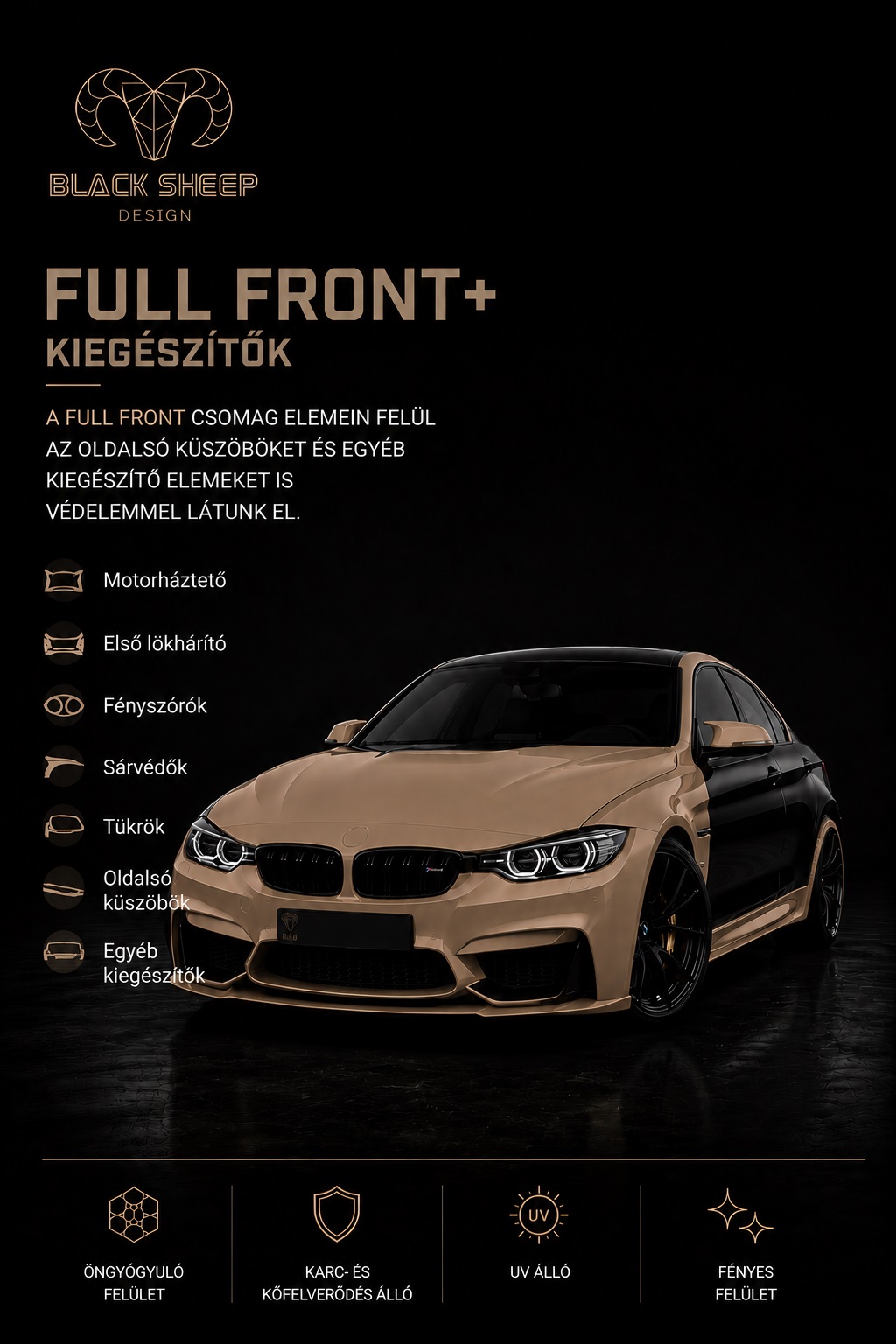 PPF Full Front+ Csomag