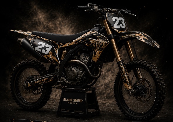 Egyedi motocross matrica szett nagy kép